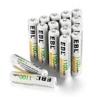 Ebl Lot Aa Aaa Rechargeable Batteries 2800mah 2300mah 1100mah 800mah Ni-mh   Box