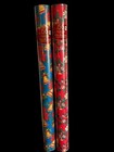 2 Rolls Vintage 70s Prestige Christmas Gift Wrap Wrapping Paper 110 Sq Ft New