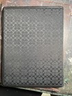 Coach Signature Black Jacquard Note Pad Day Planner Case Gently Used
