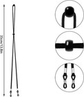 Glasses Strap 6 Pcs  Sports Eyeglass Strap adjustable Sunglasses Lanyard Neck Ho