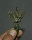 6cm Old Tibet Buddhism Bronze Winged Garuda Bird Phurba Dagger Holder Pendant