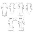 Simplicity Sewing Pattern 9011 Misses Knit Pullover Dress Size 6-14