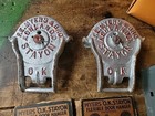  2  Antique F e Myers O k Stayon Flexible Door Hangers No  1 Box Hardware Usa