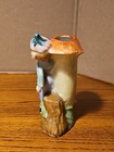 Vintage Elf Pixie With Toadstool  Mushroom Vase Japan No  19