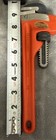 Nos Vintage Ridgid 10     Rapwrench Pipe Wrench 31395 Broad Jaw Usa Heavy-duty
