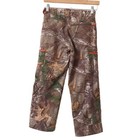 Cabela s Kids Camo Pants M Lined Fleece Warm Fall Winter Hunting Brown Realtree