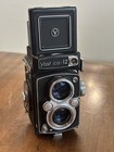 Vintage Yashica 12 Camera 6x6 Medium Format Tlr Yashinon 80mm F3 5 Tested Works