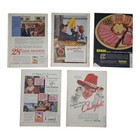 Lot Of 5 Vintage Time Magazines May-june 1941 Retro Ads