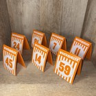        Whataburger Table Tent Numbers 7 11 14 24 45 59 81 Restaurant Decor Texas