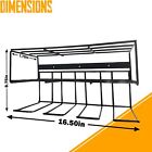 Power Tool Organizer Wall Mounted 3layer 4 Drill Holder Garage Tool Storage Rack
