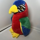 Beanie Buddies Babies Ty 1999 Vintage Large Jabber Parrot 10  Pe Pellets