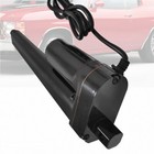 Heavy Duty Linear Actuator 8 Inch Stroke 225 Lb Pound Max Lift 12 Volt Dc Black