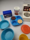 Vintage 1fisher Price Food Fun With Crisco Stove Baking Set Red Yellow Blue 1986