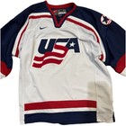 2002 Vintage Olympic Usa Nike Hockey Jersey Men s Medium