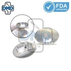 Corneal Eye Shield Stainless Steel   S 26mm X 17mm   Laser Eye Protector   2 Pcs