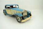 Vintage 1930s Rolls Royce Sedan Tin Wind Up Toy Large 14  By Wells England