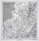 1880 Tour Du Monde Map - Andres Equatorial Expedition Quito Ecuador Colombia 