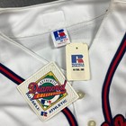 100  Authentic Hank Aaron Vintage Russell Athletics 00 All Star Braves Jersey 44