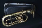 Reynolds Emperor Baritone - Used  Worn Lacquer Finish  Hard Case Included