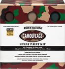 Rust-oleum 269038 Specialty Camouflage Spray Pack  12-ounce  6-pack Camo