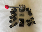 10pc Wedge Type Axa Quick Change Toolpost Set 9  10k South Bend Lathe   Simular