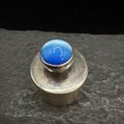 Vintage Taxco Signed Miniature Sterling Silver Perfume Bottle Mcm Estate 925 20g