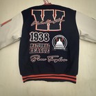 Washington Black Senators Negro League Wool Varsity Jacket Patches Size S Nwot