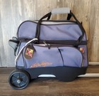 Kr Strikeforce Sport 2 Ball Roller Bowling Bag Blue gray