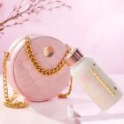 New China Starbucks 2021 Pink Sakura 11oz Glass Cup With Round Chain Bag