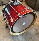 Tama Superstar   5-piece Shell Pack W  Star-cast Mounting   Red-to-black Fade