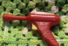 Vtg 50s 60   s Space Control Red Ray Clicker Toy Gun Plastic Working Nostalgia
