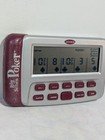 Poker Radica Big Screen Vintage Handheld Video Game 1995 Tested Working 
