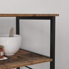 35 4in Microwave Cart Kitchen Storage 3-tier Baker Spice Rack Shelf