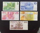 190 Gulden Netherland Banknote   Pre-europe Currency Money 1968-1982