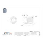 Zoro Select 313-008-pk5 Thin Wall Self Locking Thread Insert  No  8-32 Int Thrd