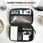 Wrangler Travel Toiletry Bag For Men  Water-resistant Men s Shaving Kit