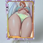 7  android 18 Nami Robin Mitsuri Kanroji Tifa Mikasa Doujin Card Waifu Collect