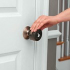 Safety 1st 4 Pack Charcoal Parent Grip Door Knob Covers Keeps Kids Out - 806513