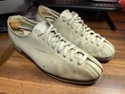 Men Sz 12 5   Vintage Mid Century 1960s Hyde Leather Retro Bowling Shoes