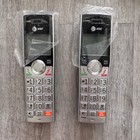 At t Cl82207 Dect 6 0 Cordless Phone 2 Handset System Answering Machine Silver