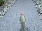 Berzac Astro Missile Bank Nose Cone Or Ray-o-vac  Free Shipping In Usa