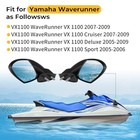 F1s-u596b-10-00 F1s-u596c-10-00 Side Mirror Set For Yamaha Waverunner Vx1100