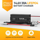 Power Queen 14 6v 20a Smart Lithium Battery Charger Fast Charging For 12v