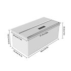 Drop In Ice Chest Cooler Bbq Island Kitchen Bar Outdoor Ice Bin Stainless Steel