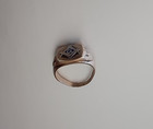 Vintage 10k Gold Masonic Freemason Ring Size 12