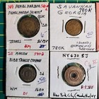 20  Different Vintage Mixed Transit Token Lot  See Photos  Our  B961