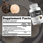 Peruvian Black Maca 37500mg - Natural Energy Booster  Testosterone Support