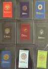C  1910s S25 Egyptienne Luxury College Series Tobacco Silks Lot Of 15