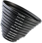 K f Concept 11pcs Metal Stepping Rings Step Up Ring Set For Canon Nikon Dslr