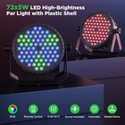 10pcs Led Rgb Stage Par Light 360w Dmx Party Dj Disco Lighting Effect W  Remote
